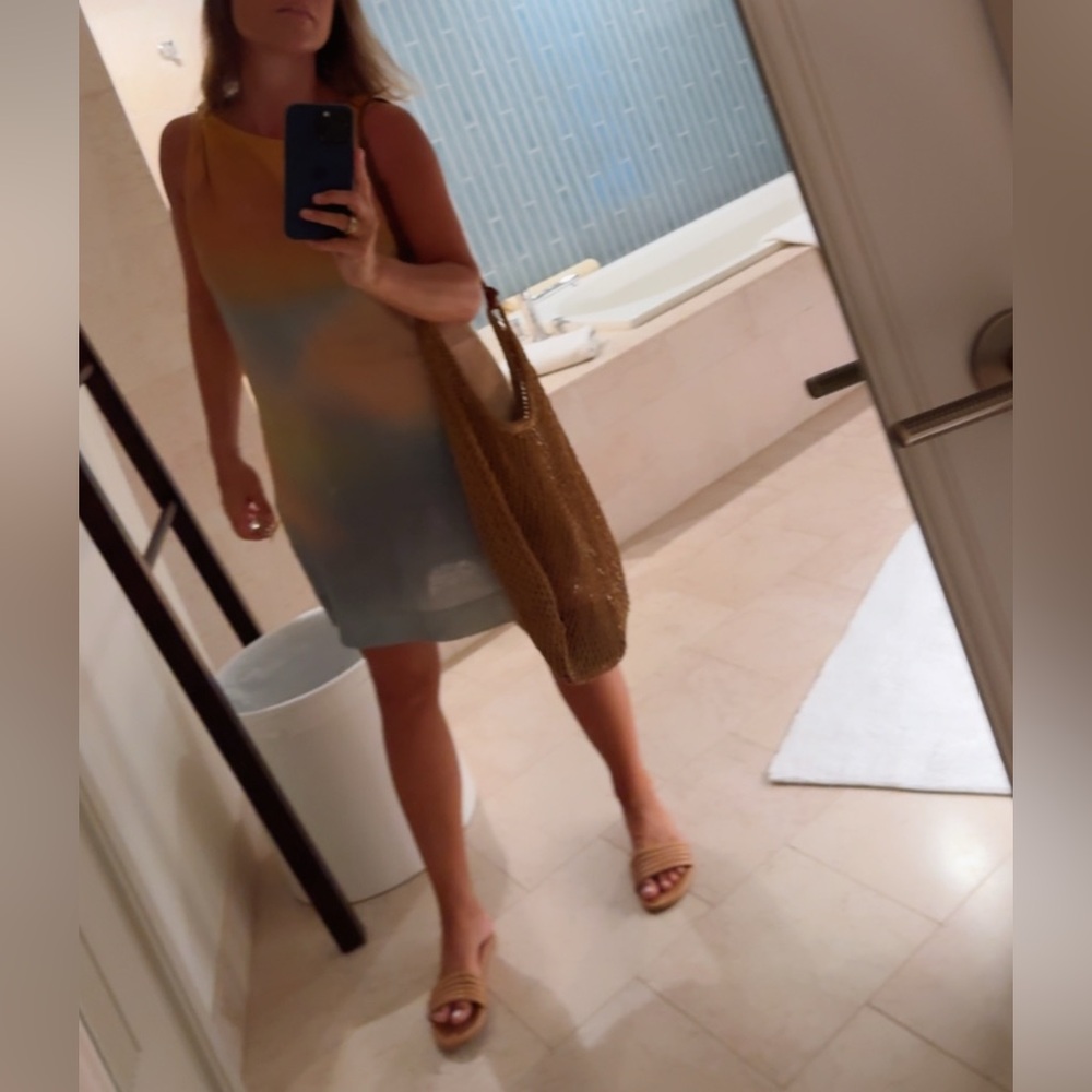 STAUD Boa Linen Mini Dress - Picture 2 of 14